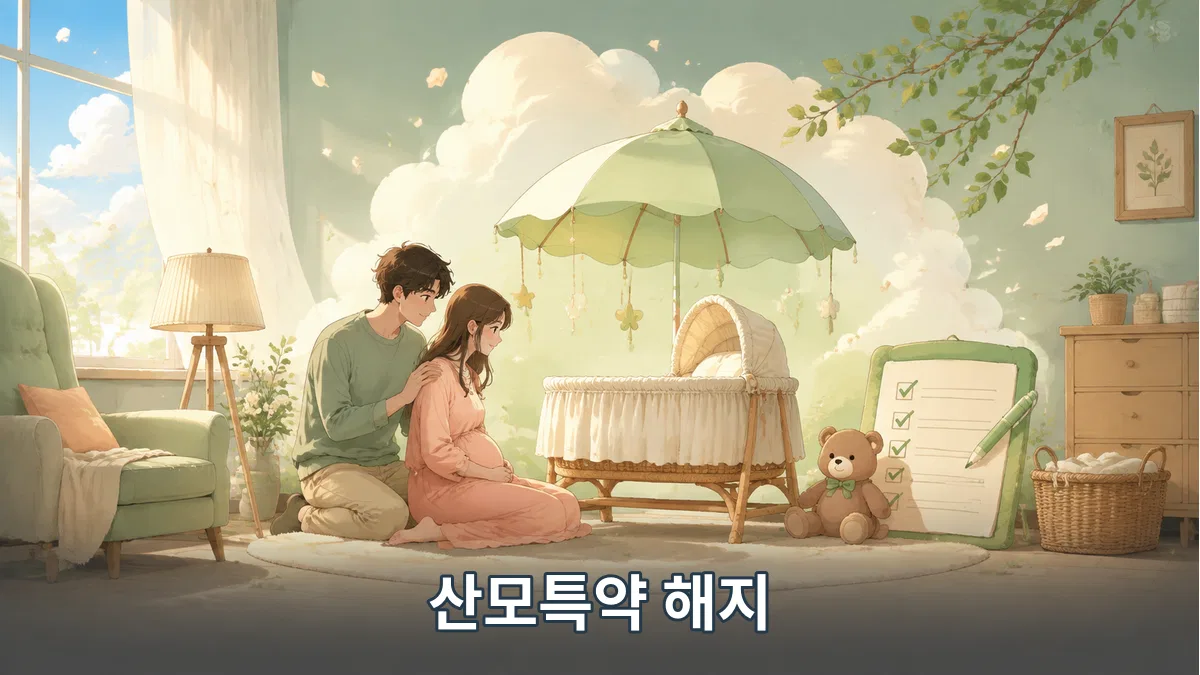 산모특약 해지 안내 이미지 1
