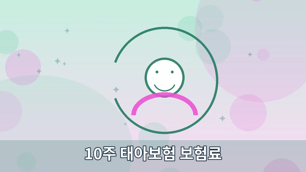 10주 태아보험 보험료 안내 이미지 5