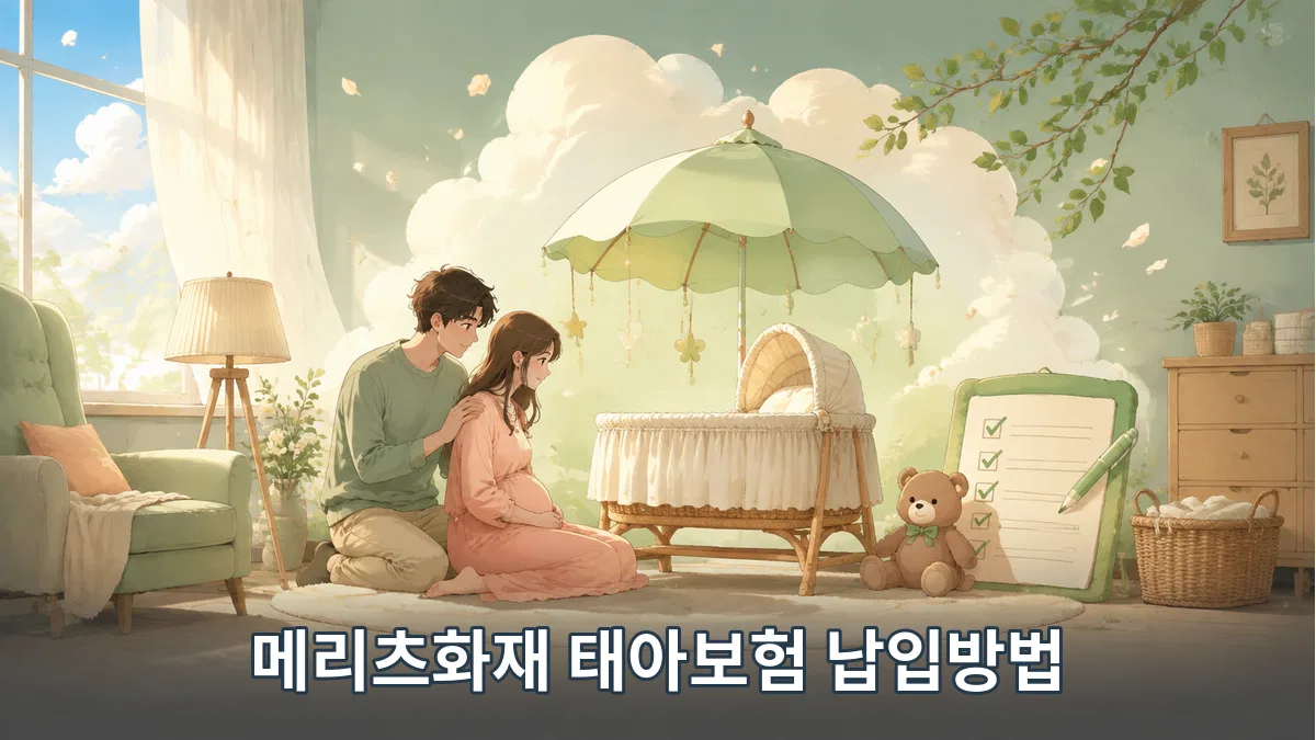 메리츠화재 태아보험 납입방법 안내 이미지 1